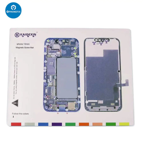iphone 8 X XS MAX XR Magnetic Screw Mat Technician disassembly