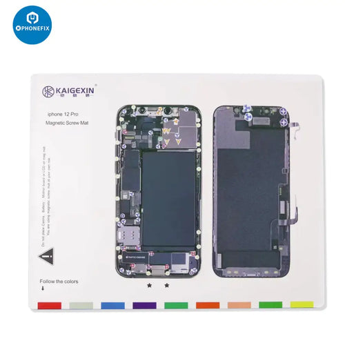 iphone 8 X XS MAX XR Magnetic Screw Mat Technician disassembly