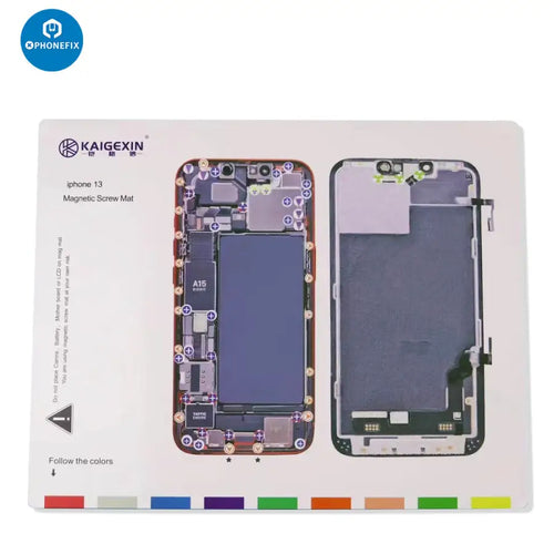 iphone 8 X XS MAX XR Magnetic Screw Mat Technician disassembly