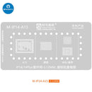 Mbga-IP BGA Reballing Stencil Kit For iPhone 7 to 15 Pro Max