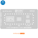 Mbga-IP BGA Reballing Stencil Kit For iPhone 7 to 15 Pro Max