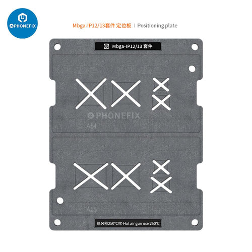 Mbga-IP BGA Reballing Stencil Kit For iPhone 7 to 15 Pro Max