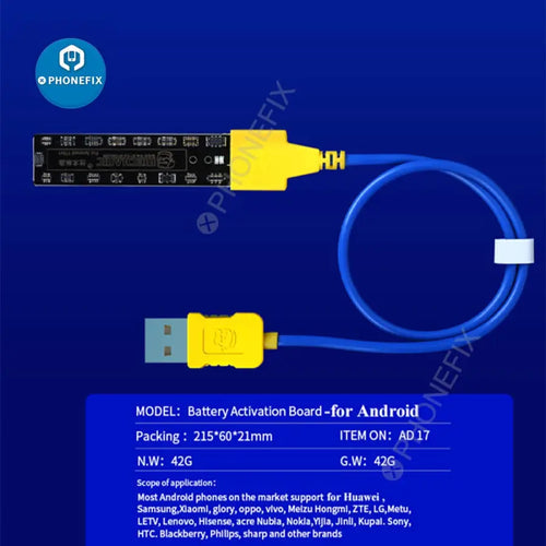Mechanic Battery Activation charging Board for iphone and Android phones