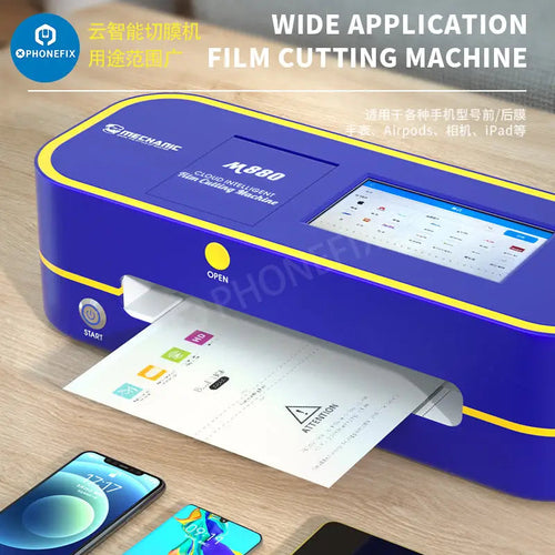 Flexible Hydrogel Film Auto Cutting Machine Phone Glass Protect Film Cutter