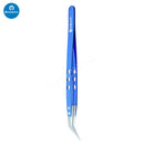 MJ Anti-Static Stainless Steel Ceramic Tweezers For PCB Soldering Repair