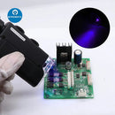 Mini Phone Microscope 60-100X Pocket Magnifying Glass UV Light