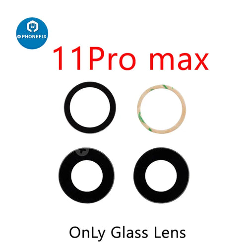 iphone 6 6s 7 7P 8 X Back Camera lens glass replacement parts