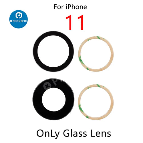 iphone 6 6s 7 7P 8 X Back Camera lens glass replacement parts