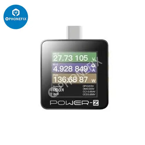 Power-z KM002C USB-C Tester PD3.1 Mobile Repair Detection Tools