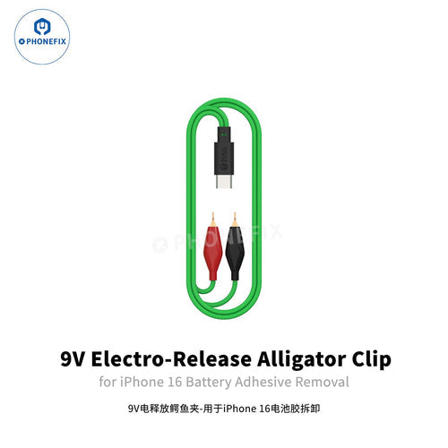 Alligator Clip Test Wire To USB Tester Power Detector