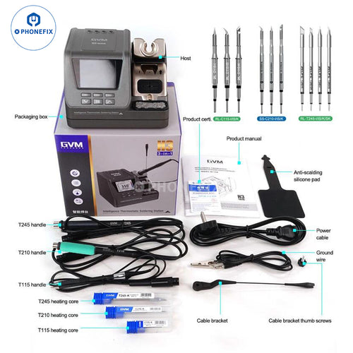 Ic Rework Tool GVM H3 Intelligent Welding Rework Station PCB BGA IC repair