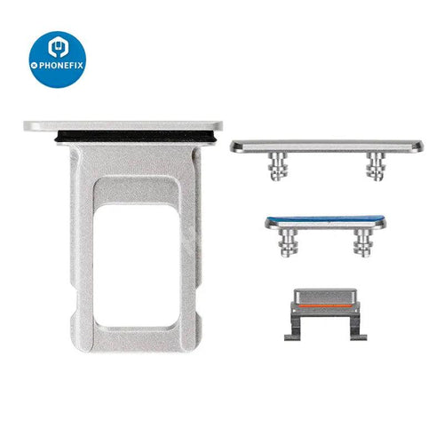Replacement For iPhone Side Buttons SIM Card Tray Kits