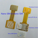 DIY Dual SIM Card Extension Cable Nano Micro SD Extender