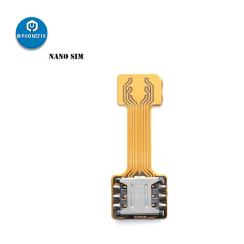 DIY Dual SIM Card Extension Cable Nano Micro SD Extender