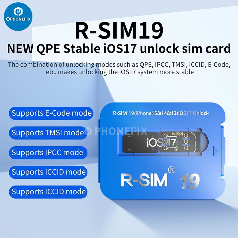 R-SIM 18 E-SIM 5G Unlock Card For iPhone 14 Pro Max IOS16