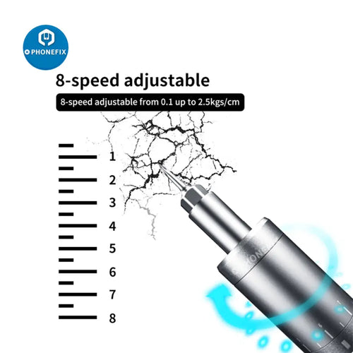 XZZ ES24 24 Bits Dual Torque Adjustable Electric Screwdriver