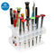 Transparent Acrylic phone repair Screwdriver Storage Rack bracket