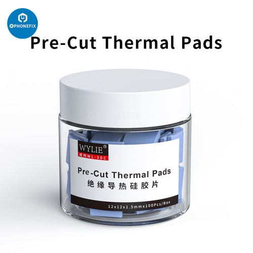 Pre-Cut Insulation Thermal Silicone Pads for Soldering Repair