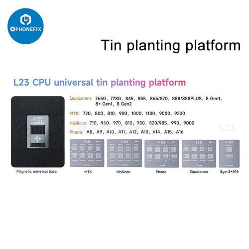 XZZ L23 CPU Tin-Planting Platform For iPhone BGA Repair