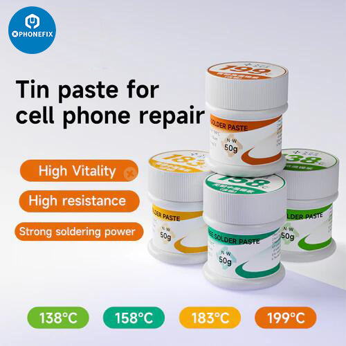 XZZ Lead Free Tin Paste Flux 138/158/183/199℃