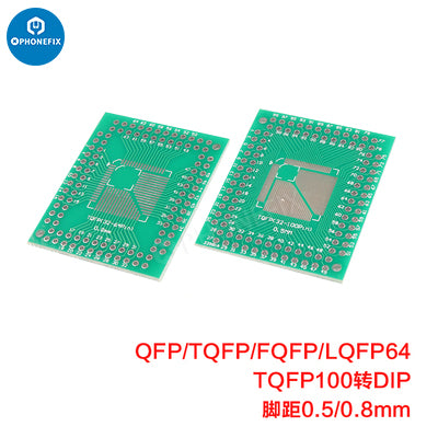 SOT-SOP-MSOP-SSOP-TSSOP-QFN TO DIP Adapter board