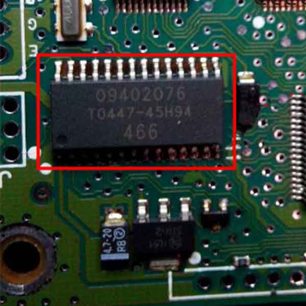 09402076 Delphi Computer Board Commonly Used Damageable IC