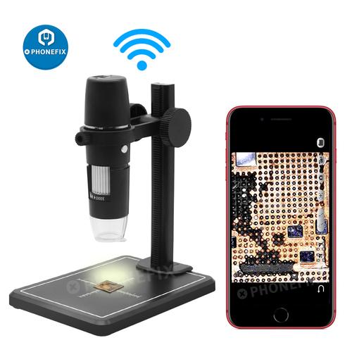 Digitech Computer Microscope Camer 1000X Digital Microscope Camera 8 LED Magnifier for iphone PCB repair