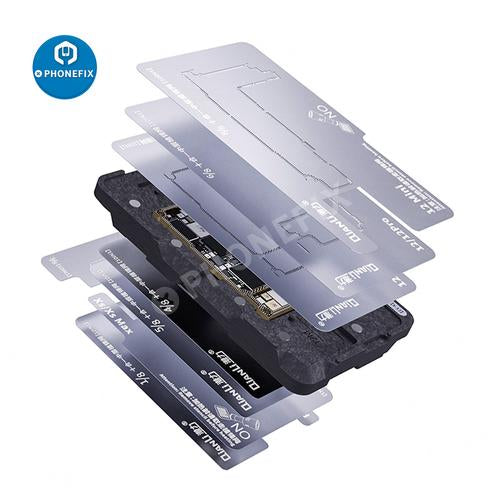 10 IN 1 Qianli Middle Frame Reballing Platform For iPhone X-12 Pro Max