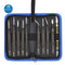 10pcs anti-magnetic ESD Tweezers Set Phone Repair Tools Canvas Bag