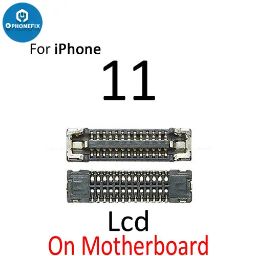 LCD 3D Touch Screen FPC Connector Port For iPhone 11 Series