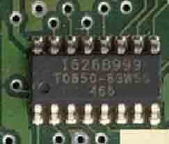 16268999 Auto Computer chip Car ECU electronic IC