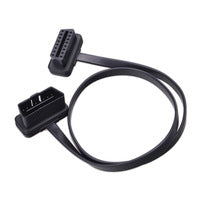 16pin OBD-II extension cable OBDII Converter Cable male to female