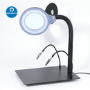 18W Digital Microscope With 40 LCD Lamp And Metal Stand