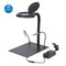 18W Digital Microscope With 40 LCD Lamp And Metal Stand
