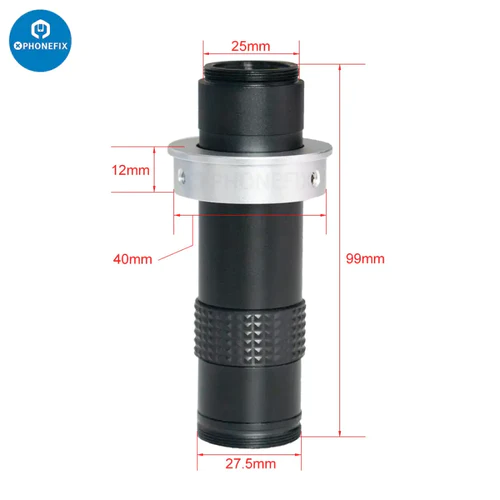 1080P HD VGA Digital Industrial Camera Microscope Set 130X Lens