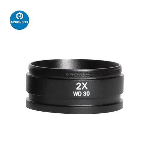 Stereo Zoom Microscope 0.5X 2X 0.7X assisted objects lens Auxiliary