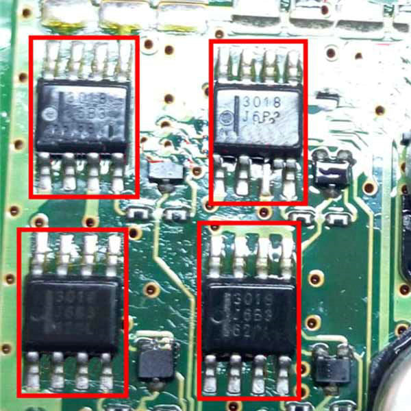 SOP8 3018 Car Computer Board Replaceable CPU Processor Chip