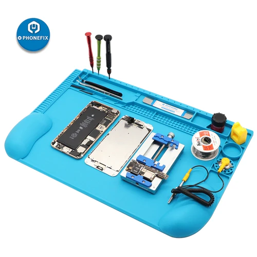 3D Curved Heat Insulation Silicone Pad BGA Soldering Repair Platform