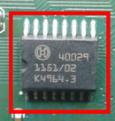 40029 Car ECU board chip BOSCH Car ECU Computer drive IC