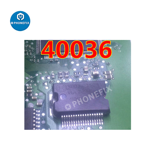 40036 BOSCH Automotive computer Commonly Used Vulnerable Chip