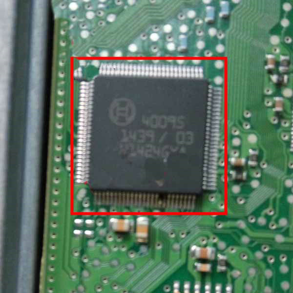 Bosch 40095 Car Airbag Computer Board Computer Control ECU Chip