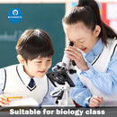 40X-640X Monocular Biological Microscope For Chemical Laboratory Beginner