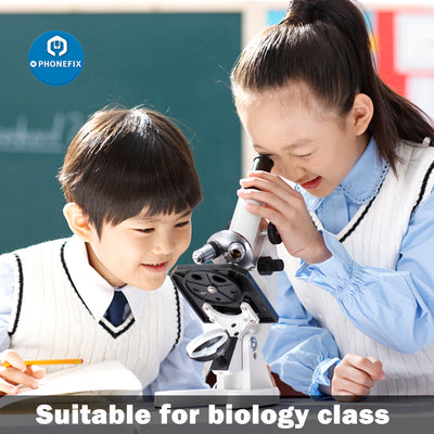 40X-640X Monocular Biological Microscope For Chemical Laboratory Beginner