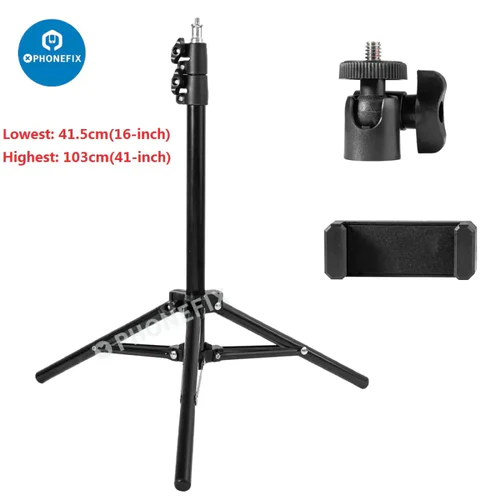 Live Streaming Photography Tripod Stand Phone Camera Holder