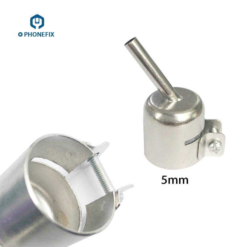 Heat Gun Nozzle 4Pcs/Set Aluminum Alloy Hot Air Gun Nozzle Kits