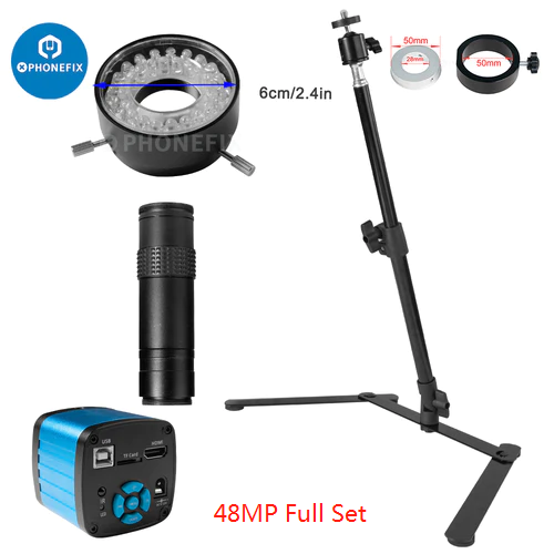 48MP Llive Streaming Camera Tripod Kit Video Teaching Recording