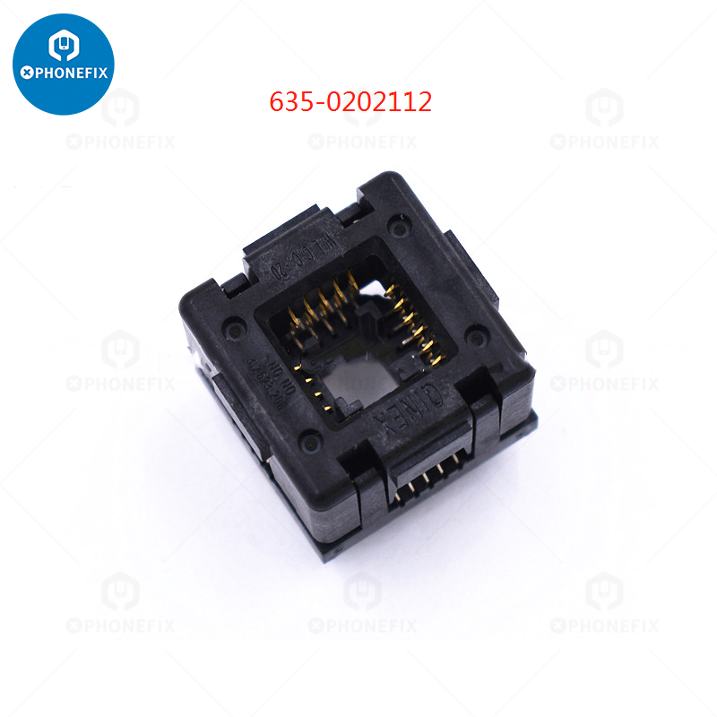 635-0202112 656-0102211 Burn In Socket IC Chip Adapter Fixture