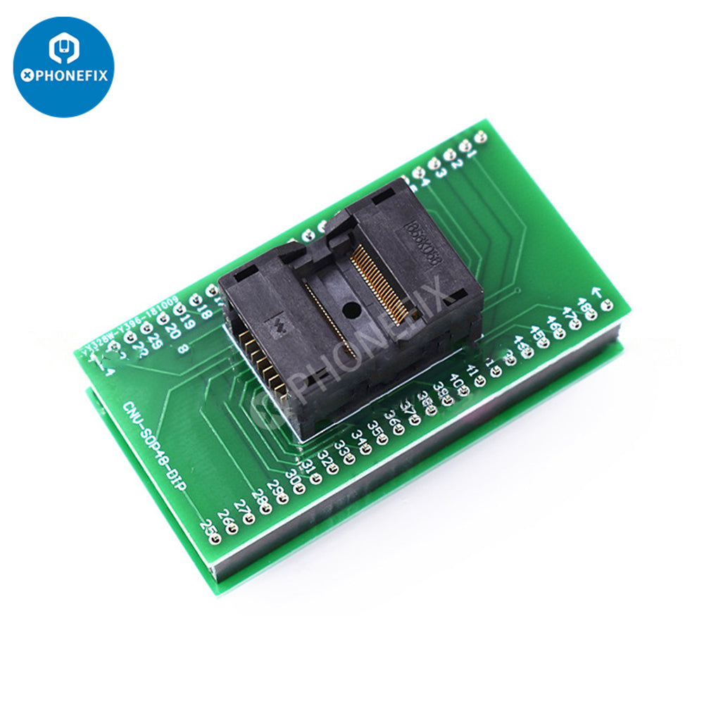 Socket 48 Pin SSOP48 To DIP48 Test Socket 0.5mm 656K0564811 Burn-In Socket