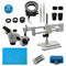 7-45X Double-Arm Boom Trinocular Stereo Zoom Industrial Microscope