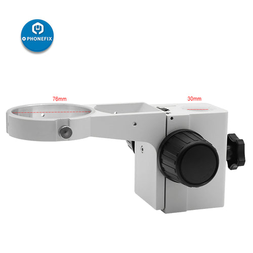 76mm adjustable Microscope head Arm Stand holder fixtures